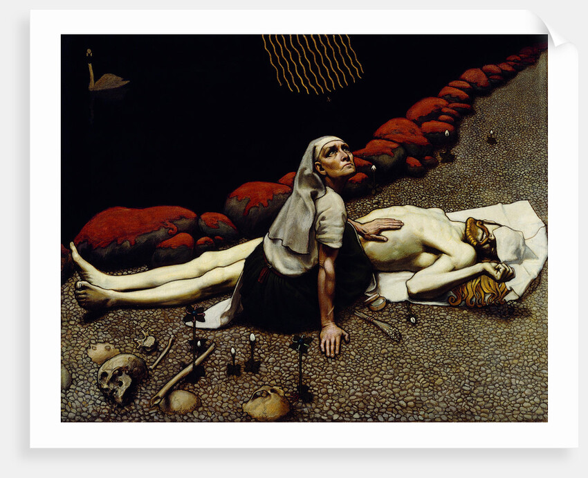 Lemminkäinens Mother, 1897 by Akseli Gallen-Kallela