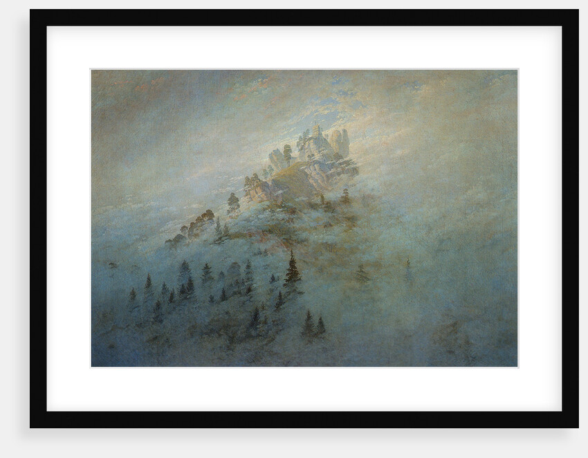 Morning mist in the mountains, 1808 by Caspar David Friedrich