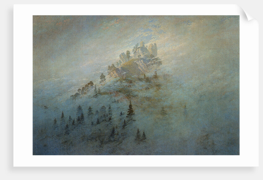 Morning mist in the mountains, 1808 by Caspar David Friedrich