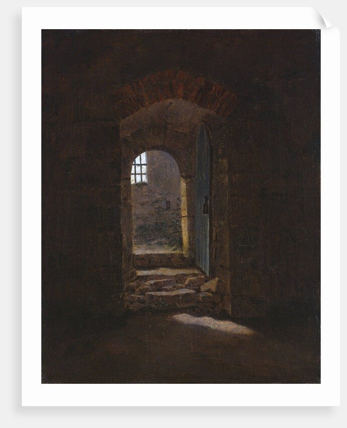 Doorway in Meissen, 1827 by Caspar David Friedrich
