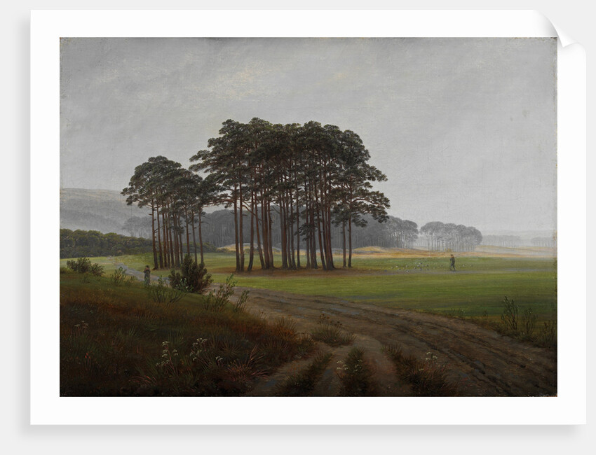 The times of day: The midday, 1821-1822 by Caspar David Friedrich