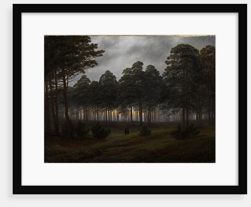 The times of day: The evening, 1821-1822 by Caspar David Friedrich