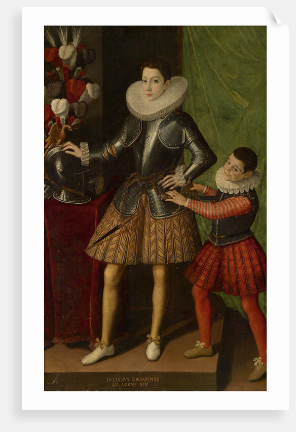 Giuliano Cesarini the Younger, aged 14, ca 1586 by Sofonisba Anguissola