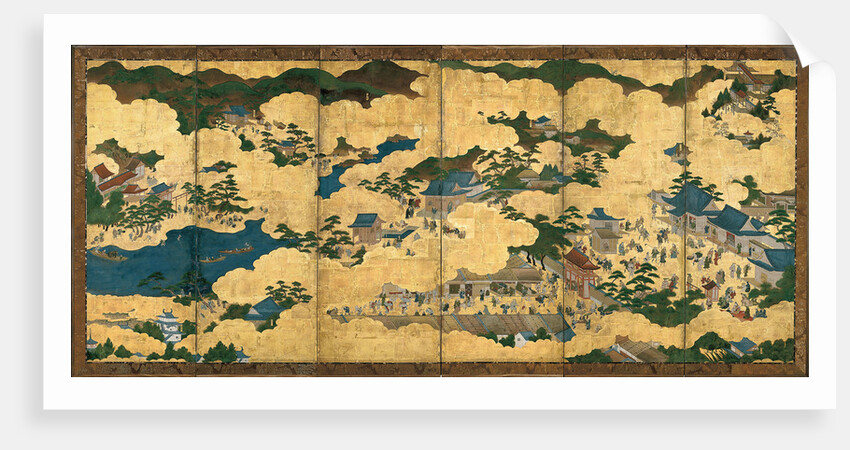 Scenes in and around Kyoto, ca 1690 by Anonymous