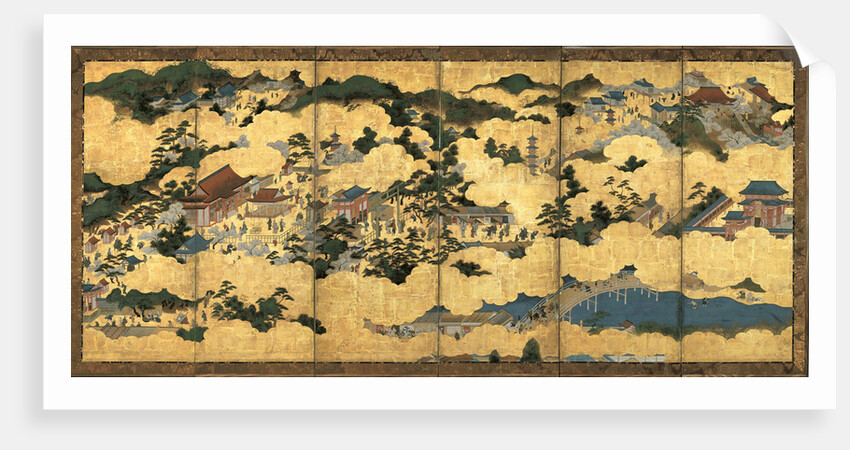 Scenes in and around Kyoto, ca 1690 by Anonymous