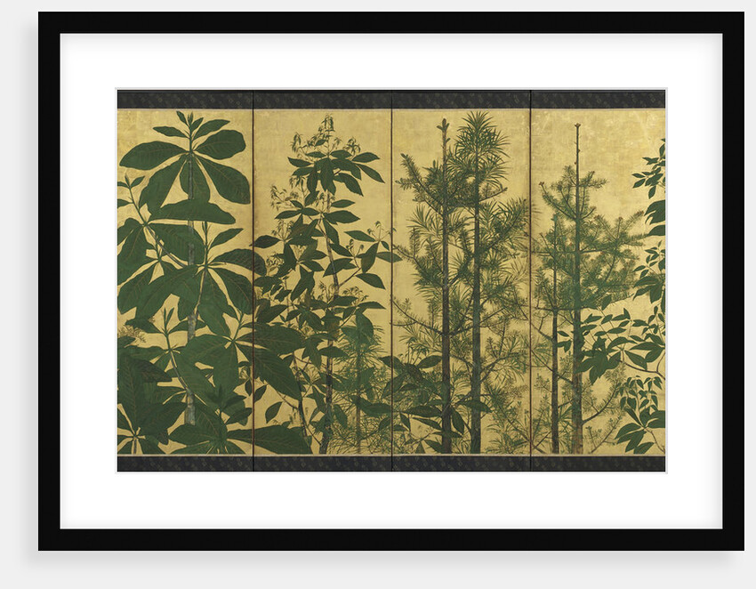 Trees, Early 17th cen by Master of I-nen Seal