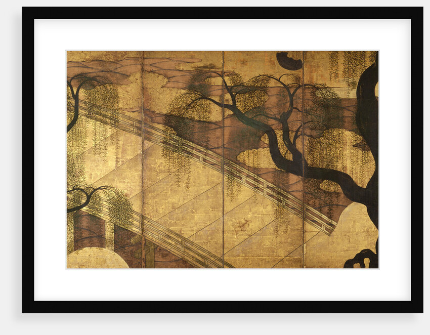 The River Bridge at Uji, 1568-1615 by Anonymous