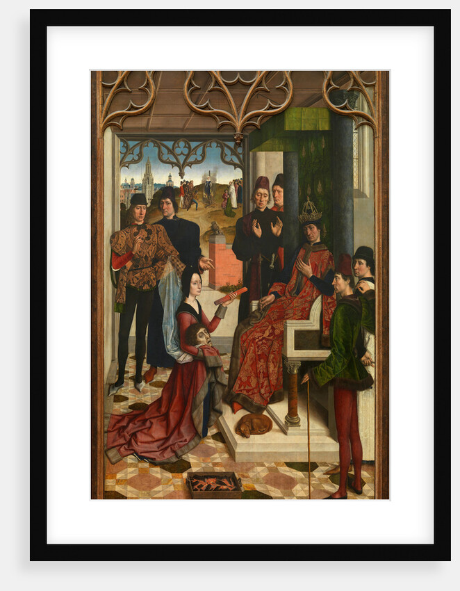 The Justice of Emperor Otto III: Ordeal by Fire, 1471-1475 by Dirk Bouts