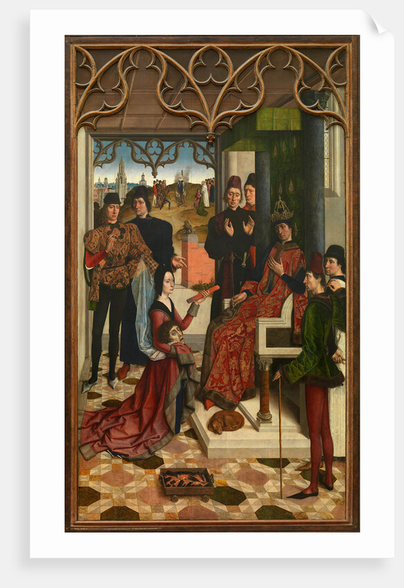 The Justice of Emperor Otto III: Ordeal by Fire, 1471-1475 by Dirk Bouts