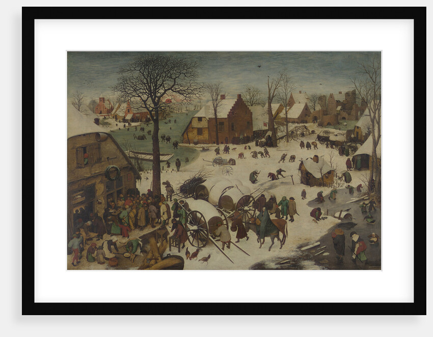 The Census at Bethlehem (The Numbering at Bethlehem), 1566 by Pieter Bruegel the Elder