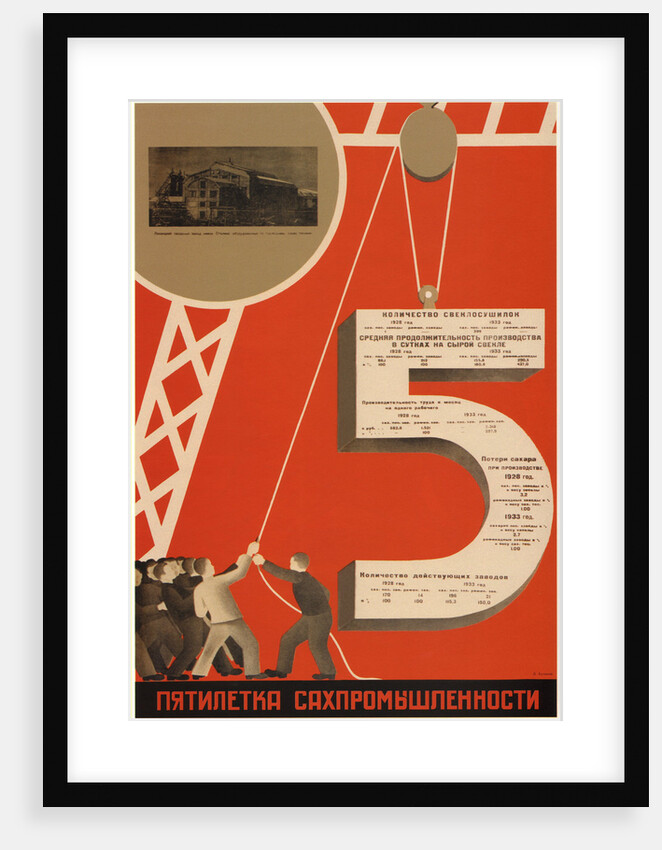 The five-year plan of the sugar industry, 1931 by Dmitry Anatolyevich Bulanov