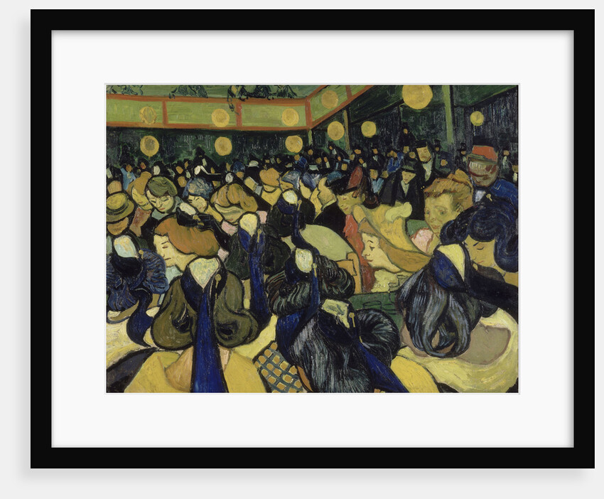 The Dance Hall in Arles, 1888 by Vincent van Gogh