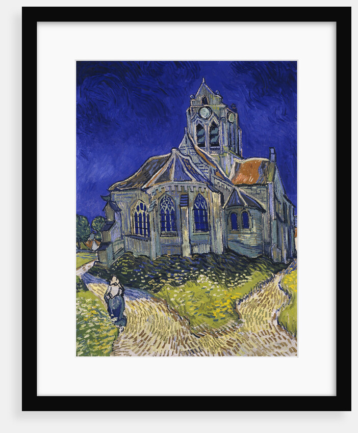 The Church in Auvers-sur-Oise, View from the Chevet, 1890 by Vincent van Gogh