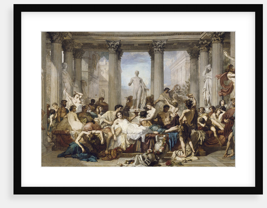 Romans during the Decadence, 1847 by Thomas Couture
