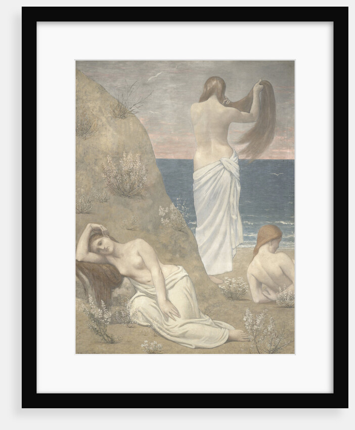 Young Girls by the Seaside, 1887 by Pierre Cécil Puvis de Chavannes