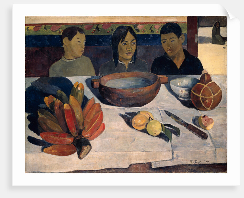 The Meal (Bananas), 1891 by Paul Eugéne Henri Gauguin