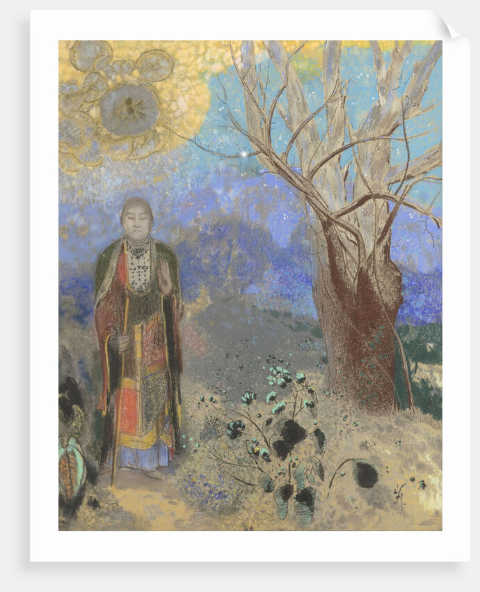The Buddha, 1906-1907 by Odilon Redon