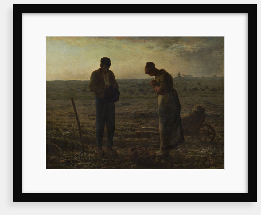 The Angelus, Between 1857 and 1859 by Jean-François Millet