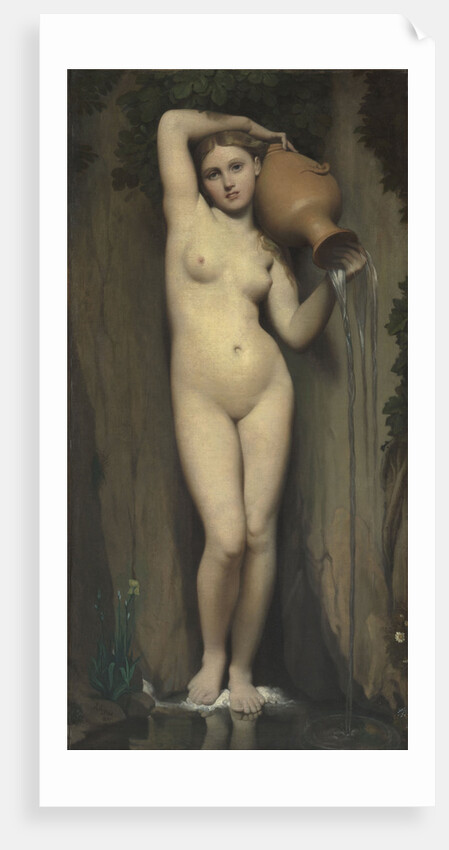 The Spring, 1820-1856 by Jean Auguste Dominique Ingres
