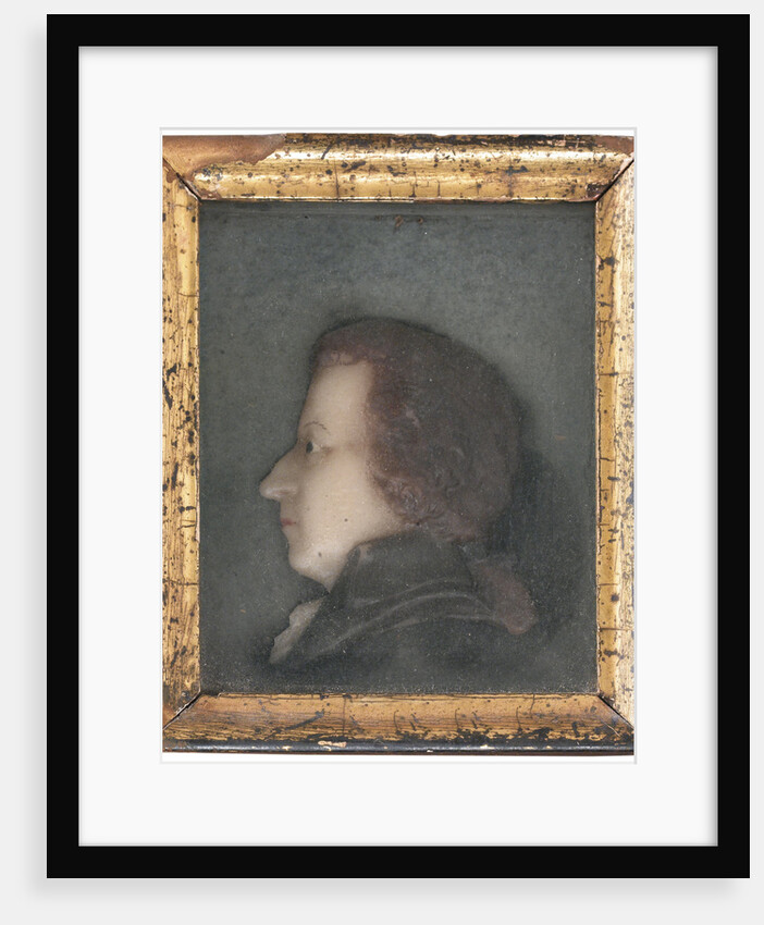 Portrait of Wolfgang Amadeus Mozart, ca 1778 by French master