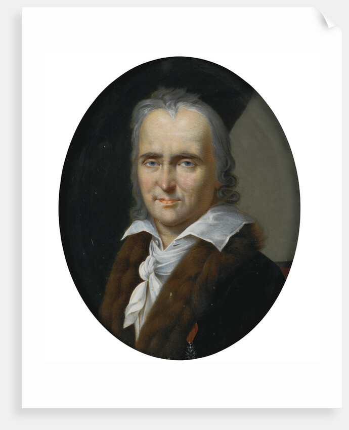 Portrait of the composer André Ernest Modeste Grétry by Robert Lefévre