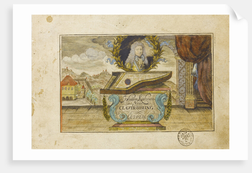 Johann Kuhnau (Neue Clavier-Uebung), 1689 by Anonymous