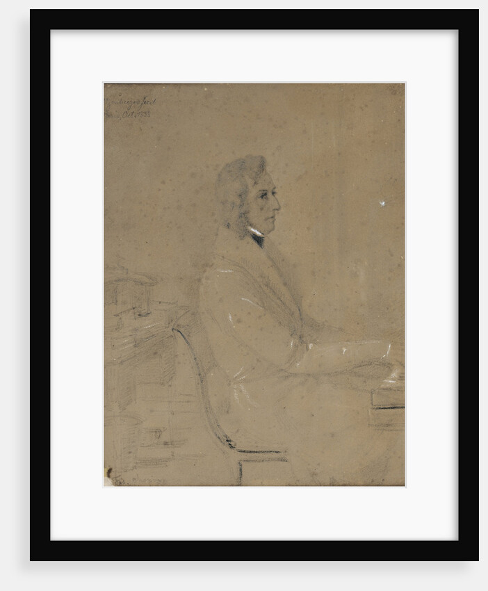 Frédéric Chopin at piano by Jakob Götzenberger