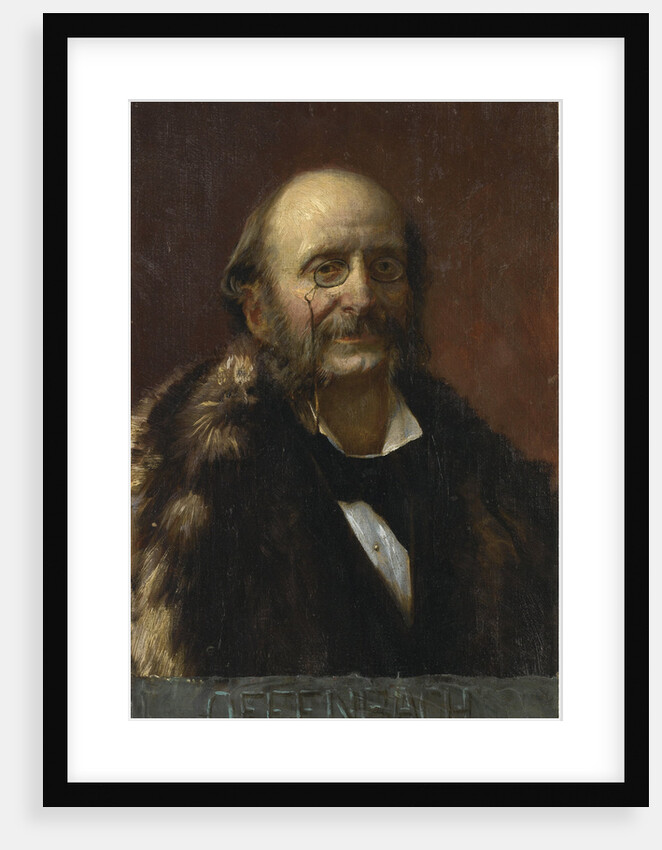 Portrait of Jacques Offenbach by Anonymous