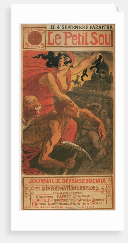 Le petite sou, 1900 by Théophile Alexandre Steinlen