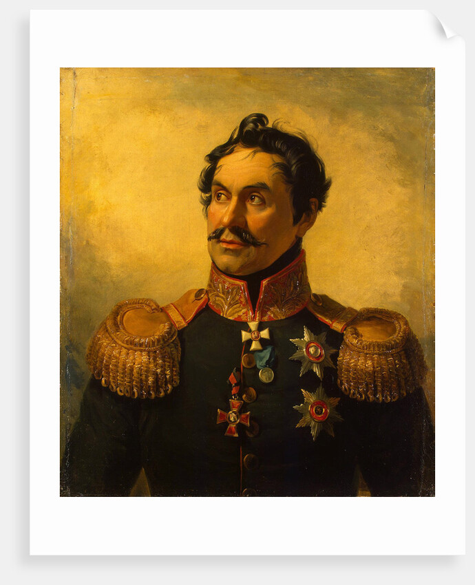 Portrait of Yefim Chaplits, before 1825 by George Dawe