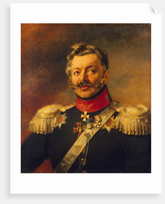 Portrait of General Count Peter Petrovich von der Pahlen, before 1825 by George Dawe