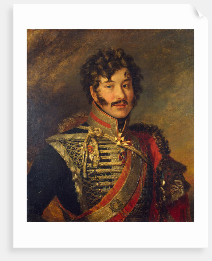 Portrait of General Sergey Nikolayevich Lanskoy, before 1825 by George Dawe
