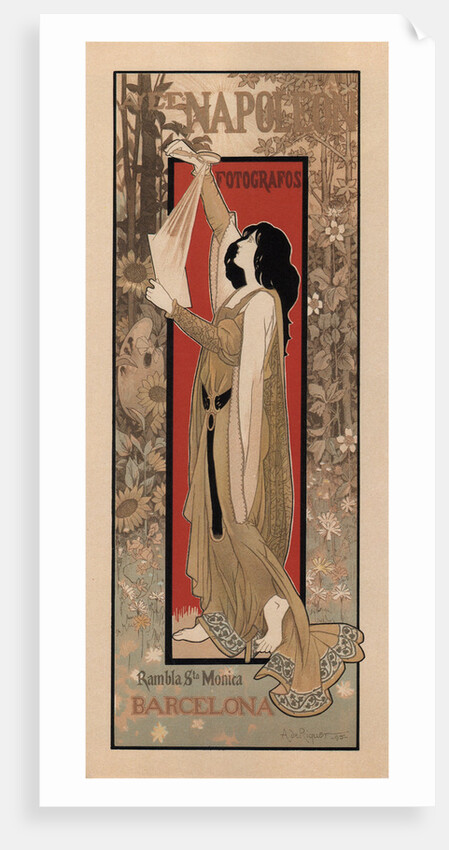 Compañía fotográfica Napoleón, 1895 by Alejandro de Riquer Inglada