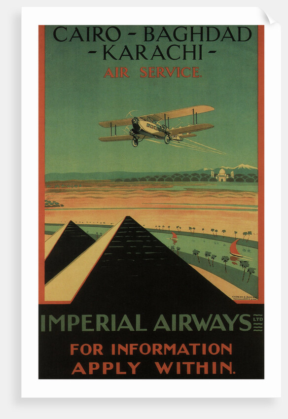 Imperial Airways, 1926 by Charles C. Dickson