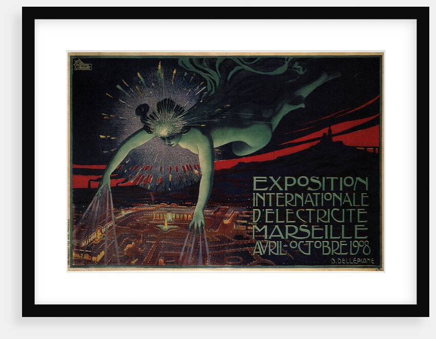 International Exposition of Electricity, Marseille, 1908 by David Dellepiane