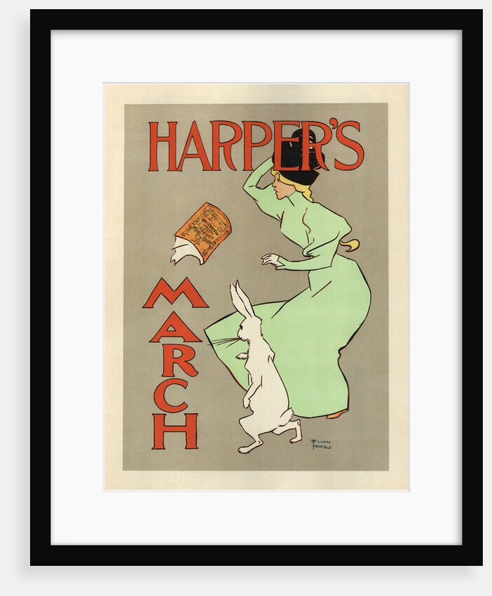 Harpers March, 1894 by Edward Penfield