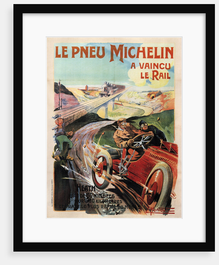 Michelin Tires, 1905 by Ernest Montaut