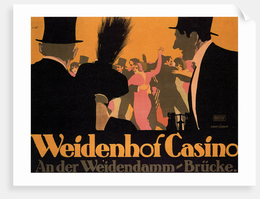 Weidenhof Casino, 1913 by Ernst Lübbert