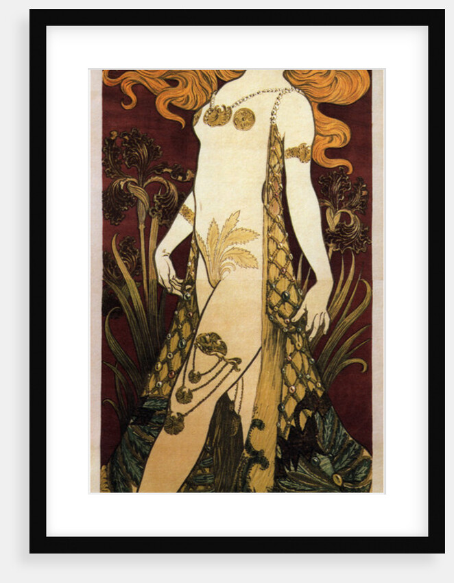 Suzy Deguez, 1905 by Eugène Grasset