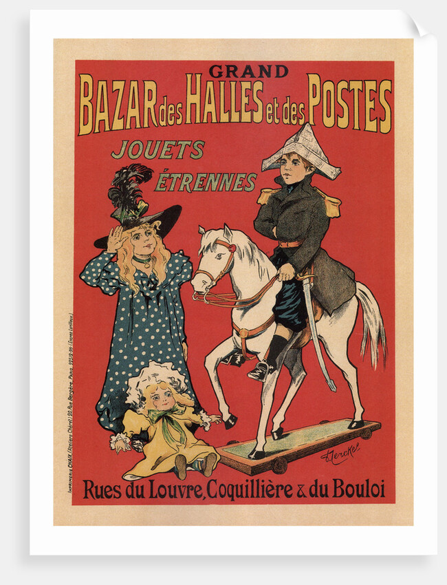 Grand Bazar des Halles et des Postes, 1899 by Fernand Fernel