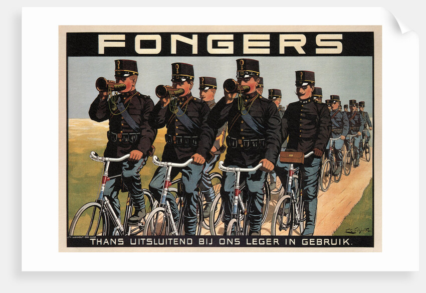Fongers Cycles, 1915 by F. G. Schlette
