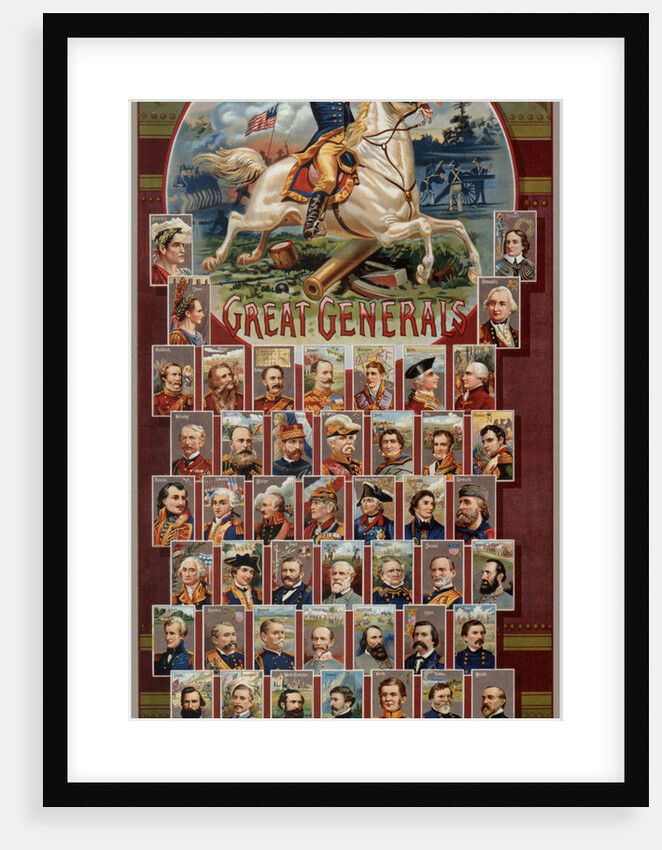 The Great Generals series for Allen & Ginter Cigarettes Brands, 1885 by George S. Harris
