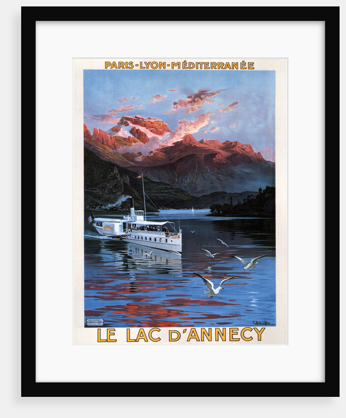 Lac dAnnecy by Frédéric Hugo d'Alesi