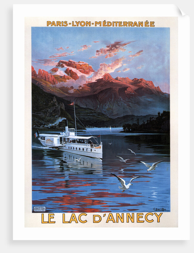 Lac dAnnecy by Frédéric Hugo d'Alesi