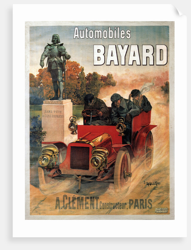 Automobiles Bayard, c. 1903-1906 by Frédéric Hugo d'Alesi