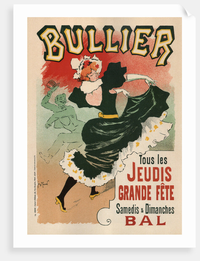 Bullier, 1894 by Henri Georges Meunier