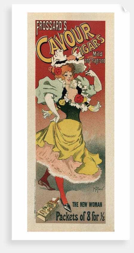 Cavour Cigars, 1896 by Henri Georges Meunier