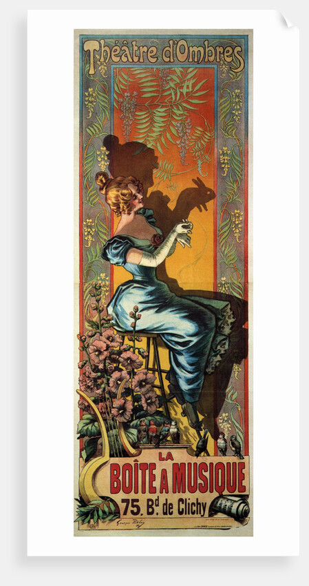 La boîte à musique, 1898 by Georges Redon