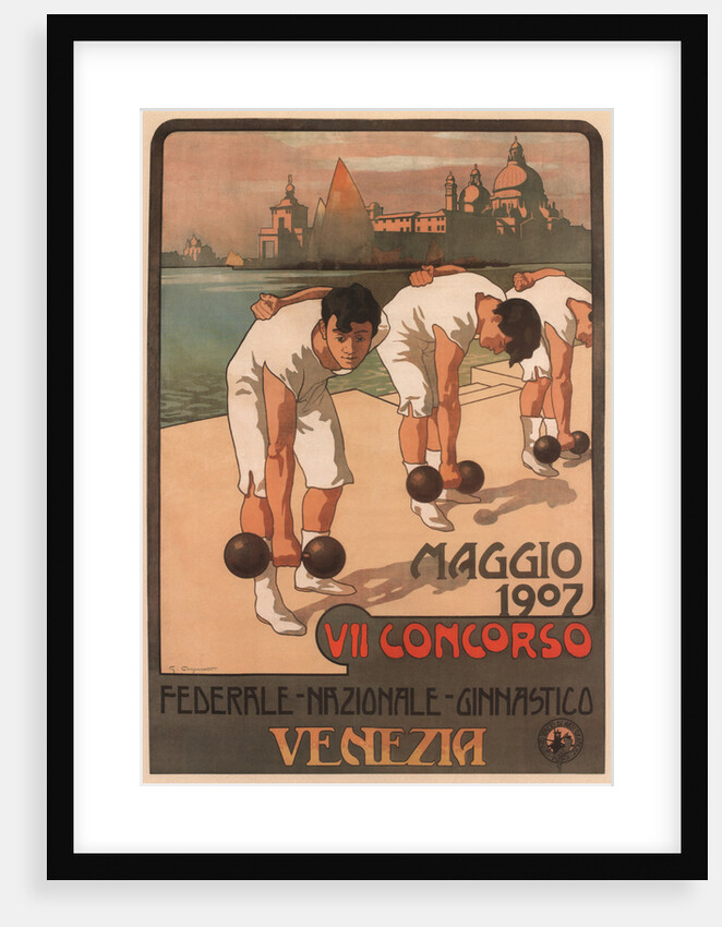 VII Federal Gymnastics Competition, 1907 by Giovanni Battista Carpanetto