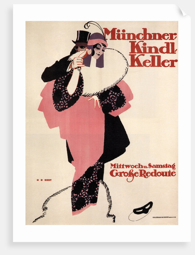 Munich Kindl Keller, 1913 by Hans Rudi Erdt